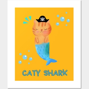 Cute Caty Shark :) Posters and Art